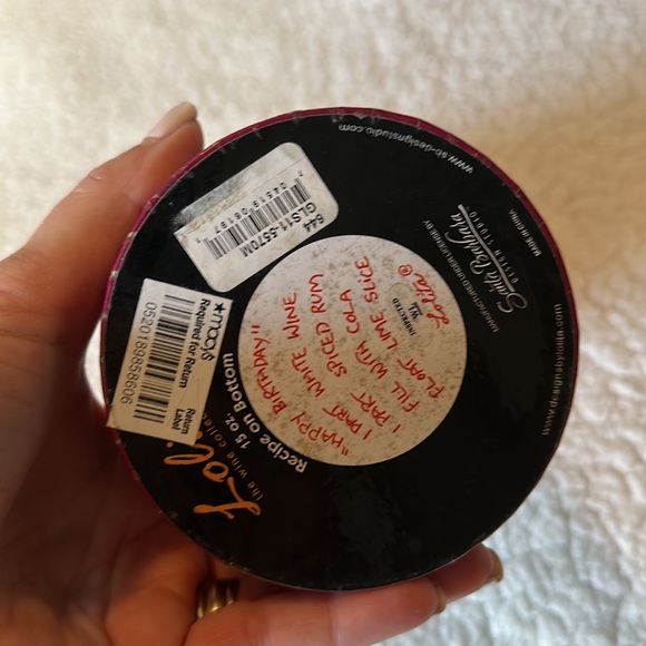 Lolita hand painted wine glass in “Happy Birthday” design, original packaging - Picture 8 of 8